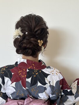 テトテプラス(tetote+) ふわもこシニヨン