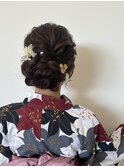 ふわもこシニヨン