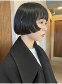 ショート・ボブレイヤー/レイヤーカット/顔周りレイヤー/20代