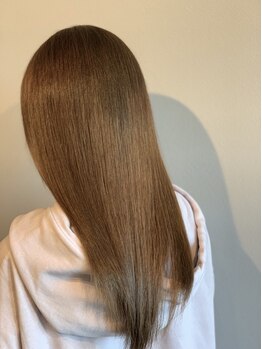 ココヘアー(coco-hair)の写真/悩みに合わせて選べる縮毛矯正★髪に優しい薬剤を使用し、ダメージレスで自然なストレートに仕上げます♪