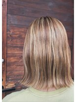 ゴエン(goen hair lounge)&nbsp;明るめなハイライトカラー