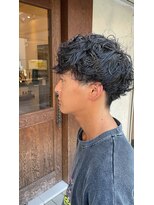 ベイス アワジ(BASE) メンズニュアンスパーマ