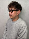 刈り上げ ツイストスパイラルパーマ ツーブロック メンズパーマ