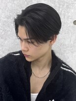 グロー 大宮(GLROW) ☆曲がる縮毛毛流れパーマブリーチなしダブルフェザーショート