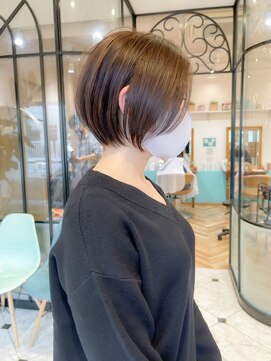 ロンドクレール 川崎(Lond clair) 顔周りカット/イメチェン/ショートボブ20代30代40代50代川崎67