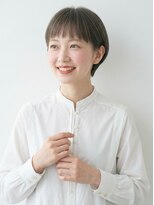 キビト(kibito) 若松河田牛込柳町大人マッシュショートオン眉ショート40代50代
