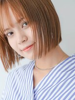 ワン 町田(ONE)&nbsp;ミルクティーブロンド/ダークブルー/ワンホンレイヤー　　町田