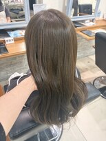 ノル(NOLL)&nbsp;縮毛矯正/ミルクブラウン/くびれレイヤー/韓国/顔周り/静岡