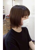 イタクラ 赤道店 (ITAKURA)&nbsp;顔まわりレイヤー/レイヤー/くびれヘア/切りっぱなし/ボブ