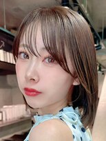 ピス 堀江(PIS) 艶感抜群のナチュラルストレートボブ&髪質改善オイルカラー★