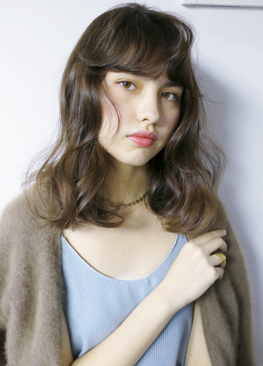 ロ　ベージュ　高級感　フレンチ　ヘアagqa641 ロ ベージュ 高級感 フレンチ ヘアagqa641 レディース - ヘア