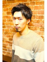 ヒロギンザ 五反田店(HIRO GINZA)&nbsp;刈上げMIXツーブロック【五反田】＜理容室/メンズ/ショート＞