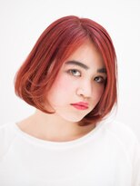 ダブ アオヤマ(DaB AOYAMA)&nbsp;【DaB】ツヤ感たっぷりブラットオレンジ☆ブリーチ＆カラー