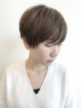 トータルビューティーハウス フラップ ミチ 野田店(total beauty house flap MICHI) 【flap MICHI】島田和也  大人可愛い丸みショート