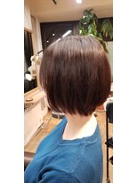 ヘアステージ ラプリュム(HAIR STAGE Ra Plume) 【Ra　plume】大人モテショートボブ