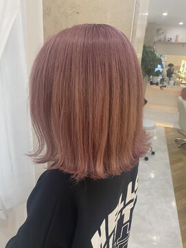 リアン 上尾店(Rien) ボブ/カーキグレージュ/マッシュショート/フェザーバンク[上尾]