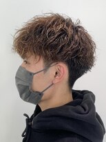 メンズヘアトーキョー 原宿(MEN'S HAIR TOKYO) エアリーパーマ/フェード/ブラウン