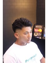 メンズジョイ(Men's joy)&nbsp;スキンフェード＋アップバングパーマ