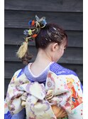 成人式ヘアセット