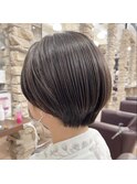 ~丸くて可愛いショートボブスタイル~