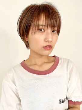 トレス(TRESS) ショートヘア ショートカット 前髪あり 原宿 表参道 渋谷