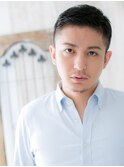 人気の爽やかビジカジ!ジェントルツーブロックヘアT草加