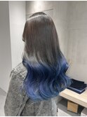 グラデーションカラー×ブルーカラー×デザインカラー