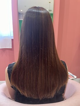 モア 岡崎(more) 【髪質改善】ストレートパーマ/more岡崎店  大山