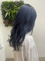 ネウィ 八王子(newi)&nbsp;髪質改善酸熱トリートメント 艶感ブルーグレージュ