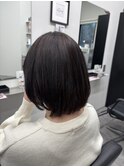 【グレイカラー×ボブ】イメチェン/美髪/鎌取/中島真里奈