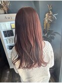 ピンク×ベージュ