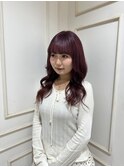 《crop es辻堂 mio》カシスレッドカラー