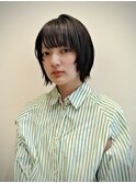 グランジボブ×グレーアッシュ