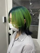 デート 原宿(DATE)&nbsp;ダブルカラーミルクティーベージュカラーケアブリーチハイトーン