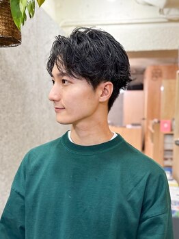 コモン(common)の写真/できる男の身だしなみもお任せ！清潔感のある整った仕上がりで好印象に。ONもOFFもキマるスタイルを！