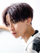 センターパートニュアンスパーマ韓国カルマパーマコンマヘア