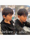 キッズカット☆メンズ☆マッシュショート◎小学生◎オール世代◎