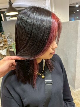 メリー オオサカ(Merly Osaka) black red face flaming