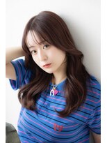 ソース 高槻(SOURCE) 髪質改善カラー♪ワインレッドブラウン