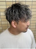 #サーフカール#スパイキーショート#ブルーブラック#船橋