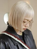 ユルク トウキョウ(jurk tokyo)&nbsp;ホワイトブロンド/抜きっぱなしブリーチ/表参道