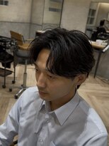 曲がる縮毛矯正専門店 バイ レイズ 名駅(曲がる縮毛矯正専門店 by RAYS)&nbsp;フェザーパーマフェザーショートセンターパート h