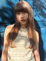 ベル 表参道店(Belle)&nbsp;ちゅるんとかわいい＊透明感ベージュ＊ブリーチなしダブルカラー