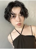 【PARK】ニュアンスミックスパーマ×似合わせショート