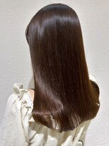 ビューティシモ 川越(Beautissimo) マロンベージュ 髪質改善 ダメージレスカラー ツヤ髪 20代