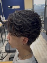 ハッシュタグネイビー 仙台駅前店(#NAVY)&nbsp;仙台スパイラルスパイキーショートフェザーパーマシャドウパーマ