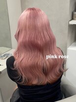 ベレーザ 渋谷(BELEZA)&nbsp;16880ブリーチ＆ダブルカラーホワイトピンク韓国ワンホンヘア