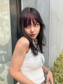 シーン(SCENE) [天神今泉/黒髪カタログ/クラゲヘアー/オリーブグレー]