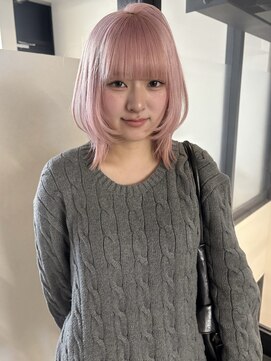 キオクエコ(KIOX eko) ホワイトピンク/ピンクカラー/名古屋ブリーチ