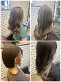 アグ ヘアー ウィンド 国母店(Agu hair wind)&nbsp;スジ感ハイライト！イヤリングカラー！インナーカラー！